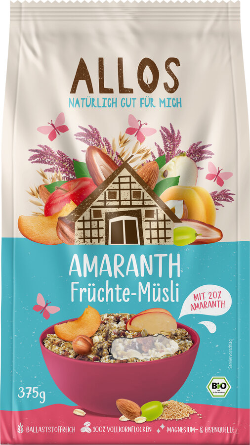 Amaranth Früchte Müsli 375g